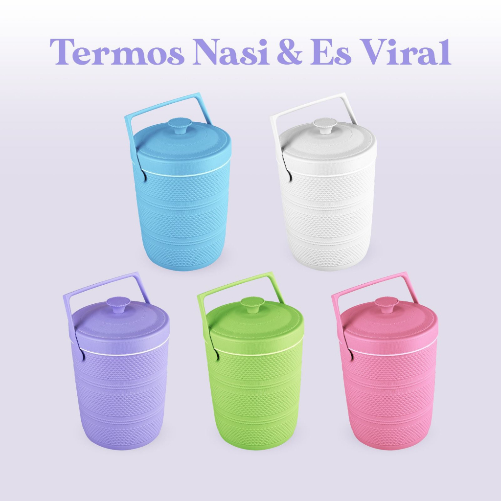 Termos Nasi/Termos Es Viral 6liter /17Liter