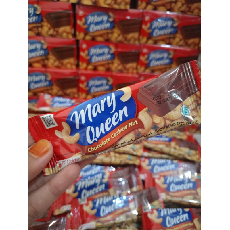 

cokelat mary queen kacang mede halal