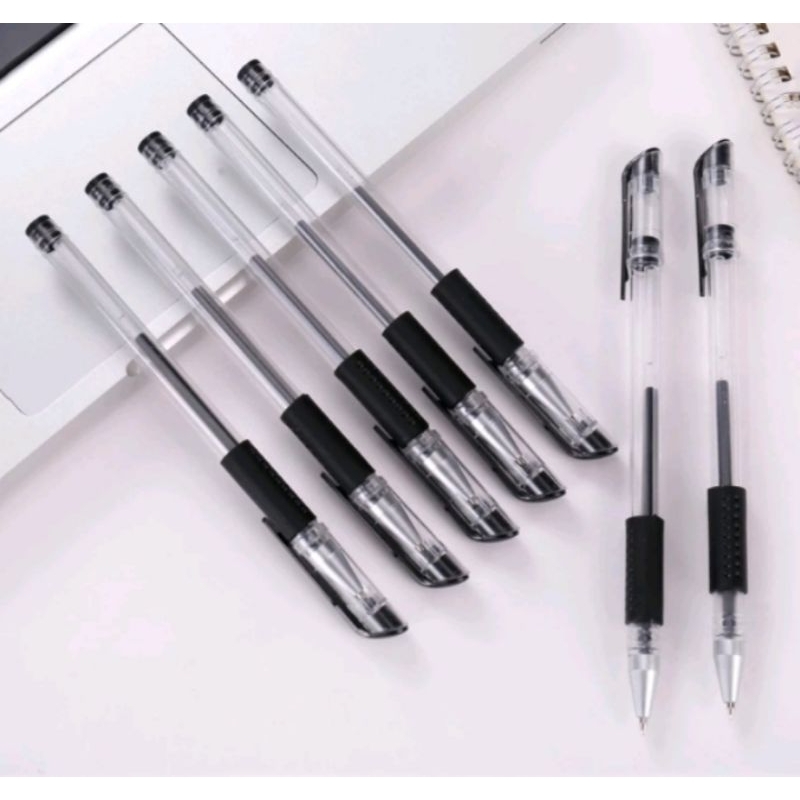 

pulpen hitam gel tinta/pena gel 0.55mm standar pulpen tinta cair/alat tulis