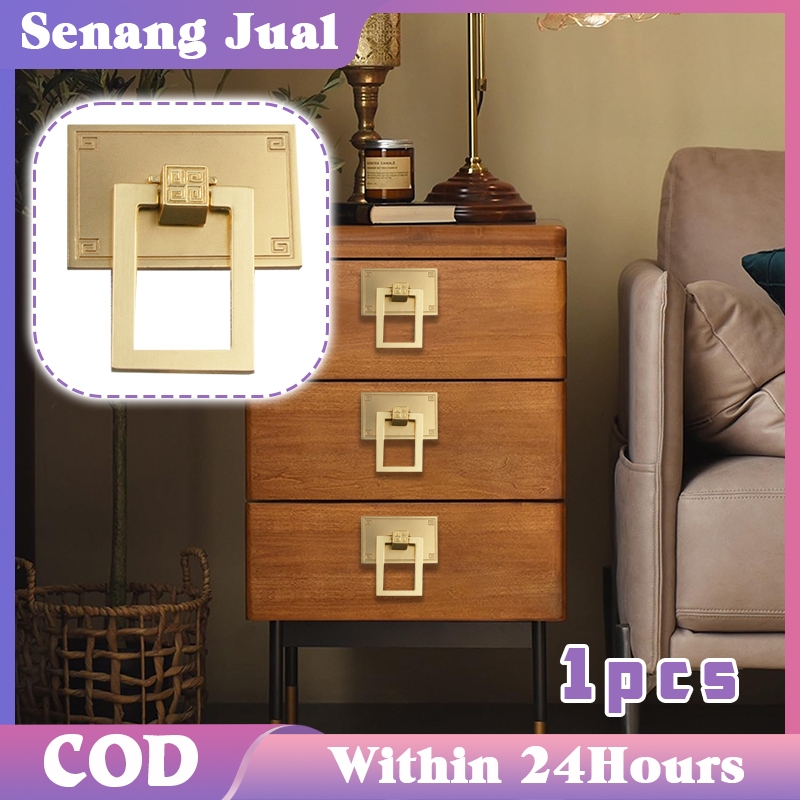 Handle Pintu Mewah Tarikan Laci Lemari Gold Tarikan Pintu Gebyok Gagang Laci