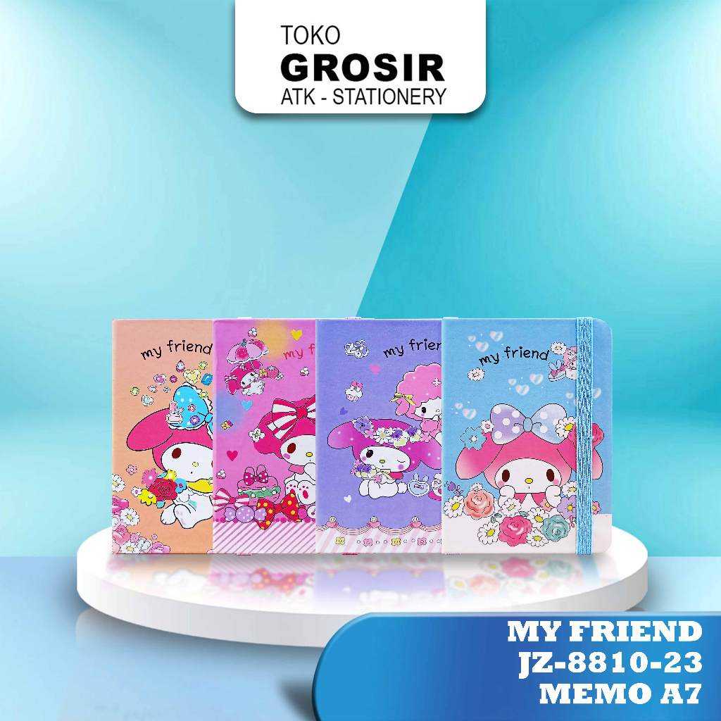 

Memo A7 JZ-8810-23/Tema My Friend/Isi 80 Lembar