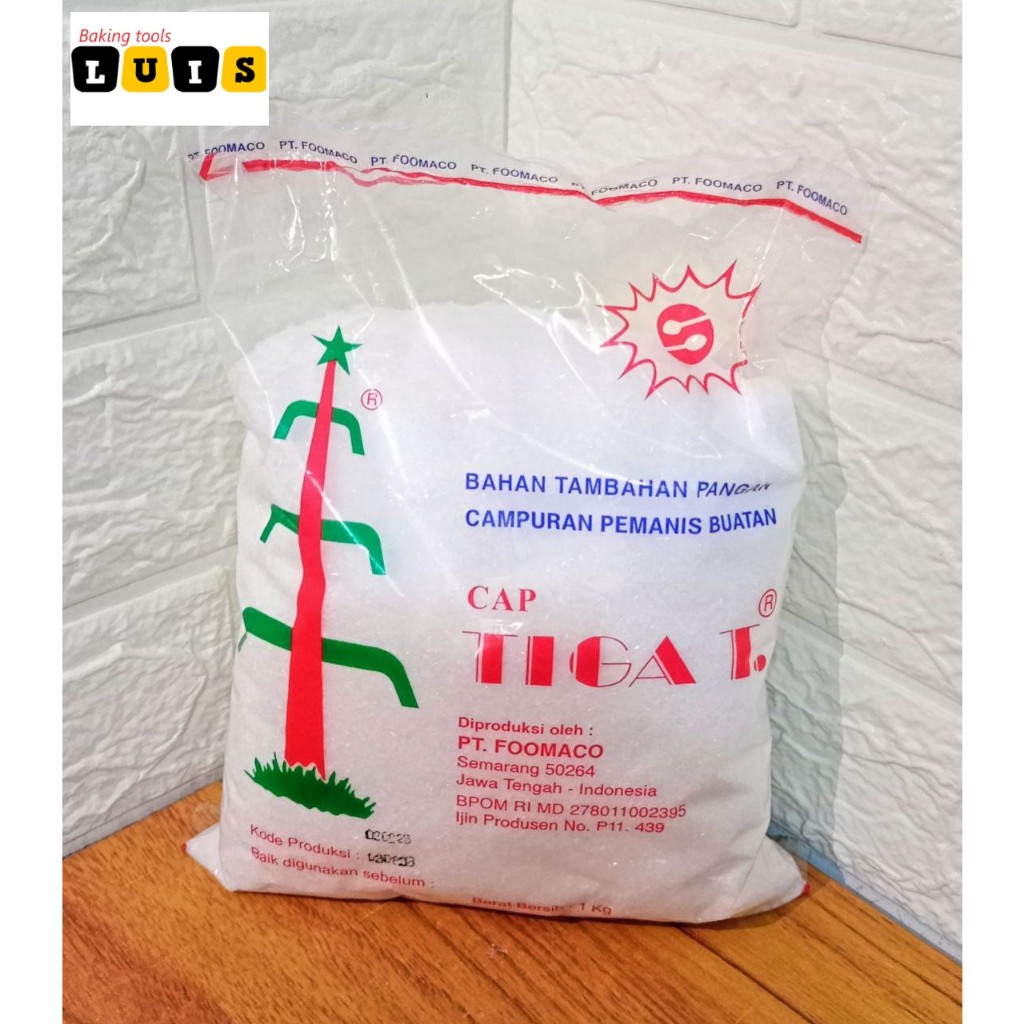 

Pemanis Buatan Sari Manis Cap 3T 1 kg