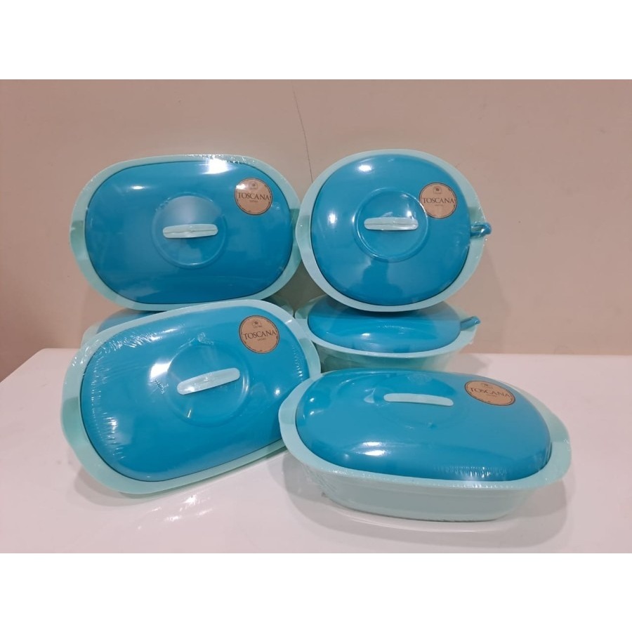 Green Leaf Verona Set Toscana Gading 6pcs Wadah Saji Tempat Makan Serbaguna