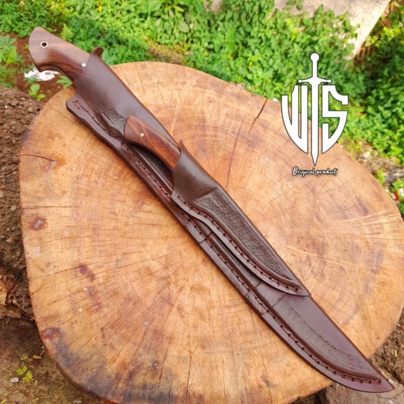 1set Pisau Smblihh Jaghal premium sarung kulit fulltank (DR cibatu)