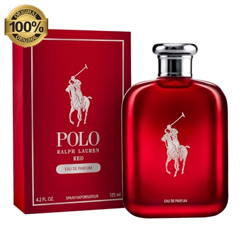 PARFUM POLO RED EDP RALPH LAUREN ORIGINAL 100%