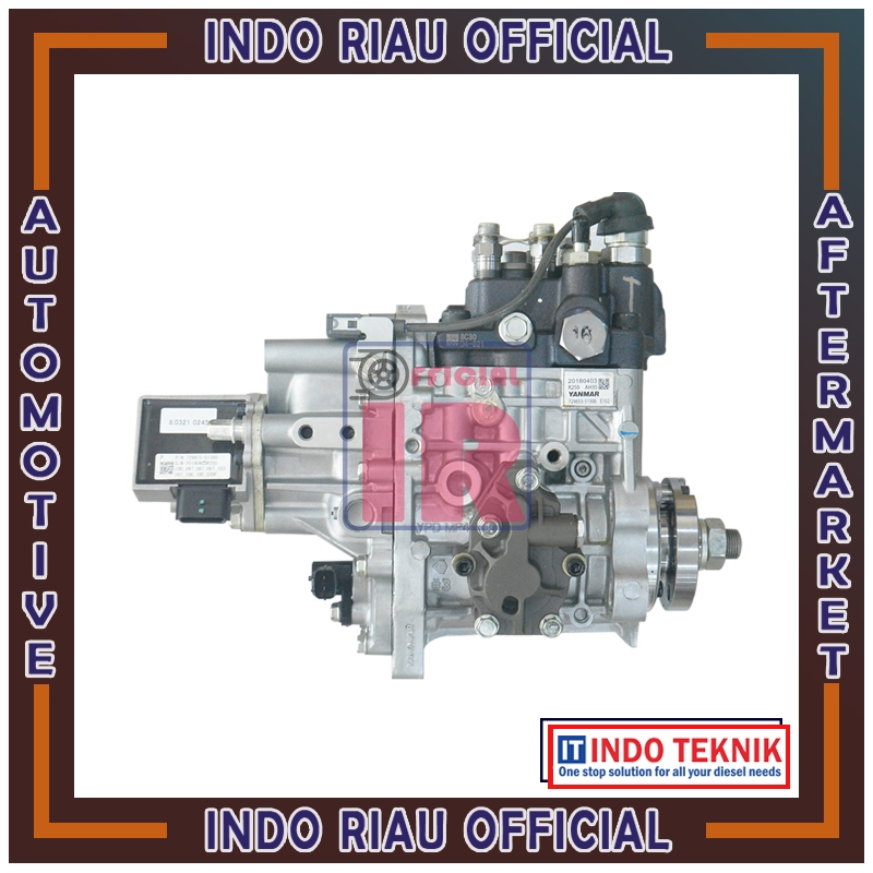 Fuel Injection Pump Yanmar 729631-51300 - FIP Bospom Yanmar