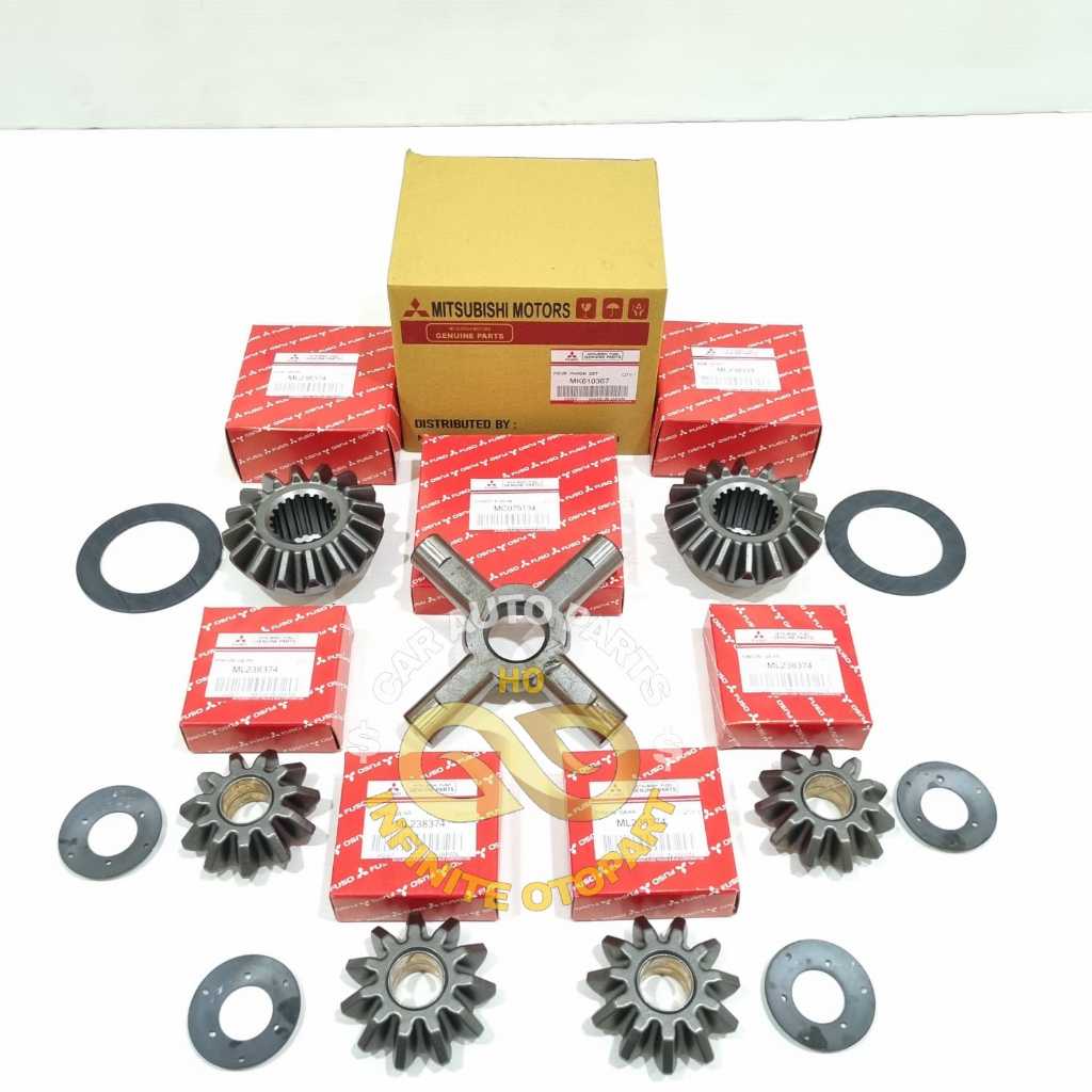 FOUR PINION SET GIGI BOLU GARDAN CANTER HDX PS125 HDX PS136 HDX