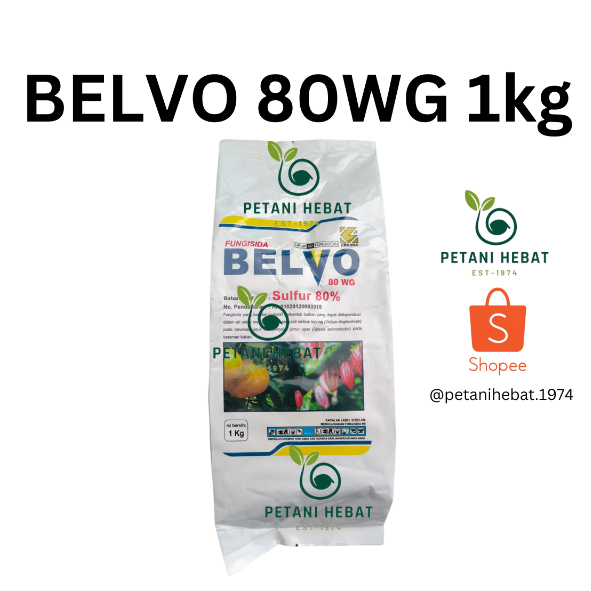 Fungisida BELVO 80WG Kemasan 1kg