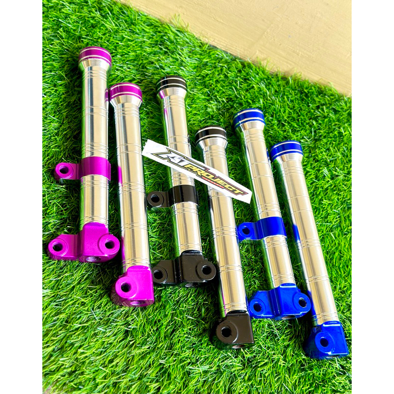 Bottom tabung shock depan mio original bubut halus garis kinclong