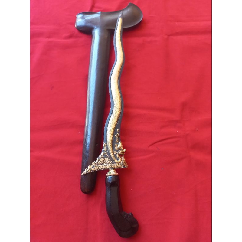 KERIS NOGO SAPTO KINATAH DETAIL ALUSAN LUK 5