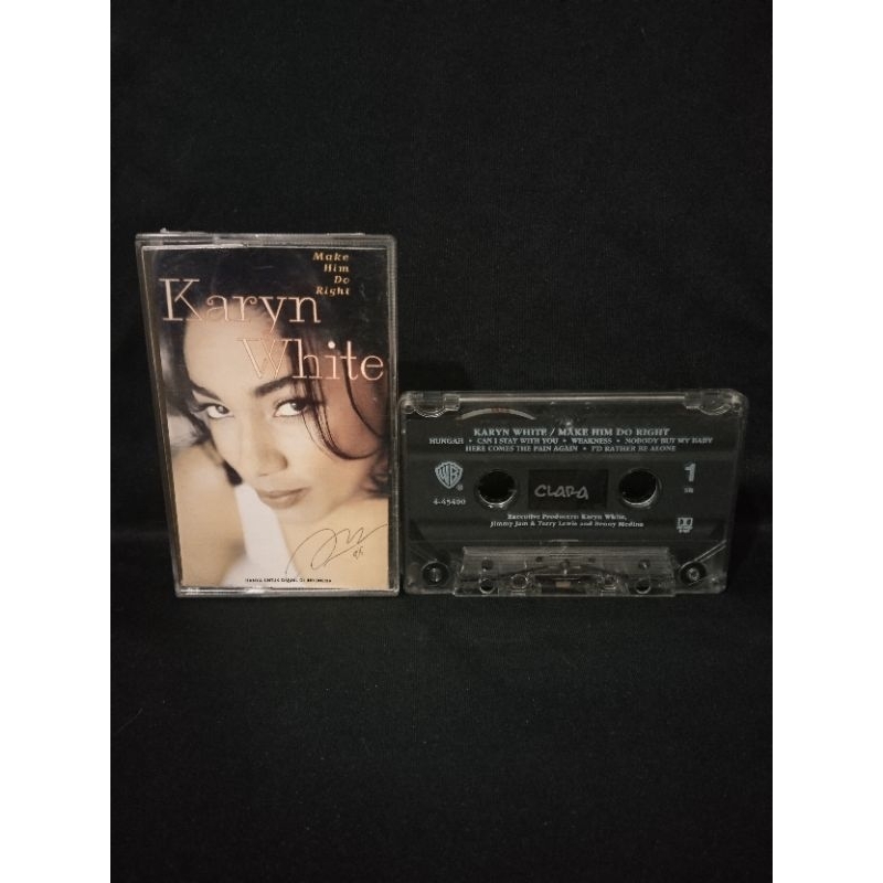 kaset Karyn White album Make Him Do Right