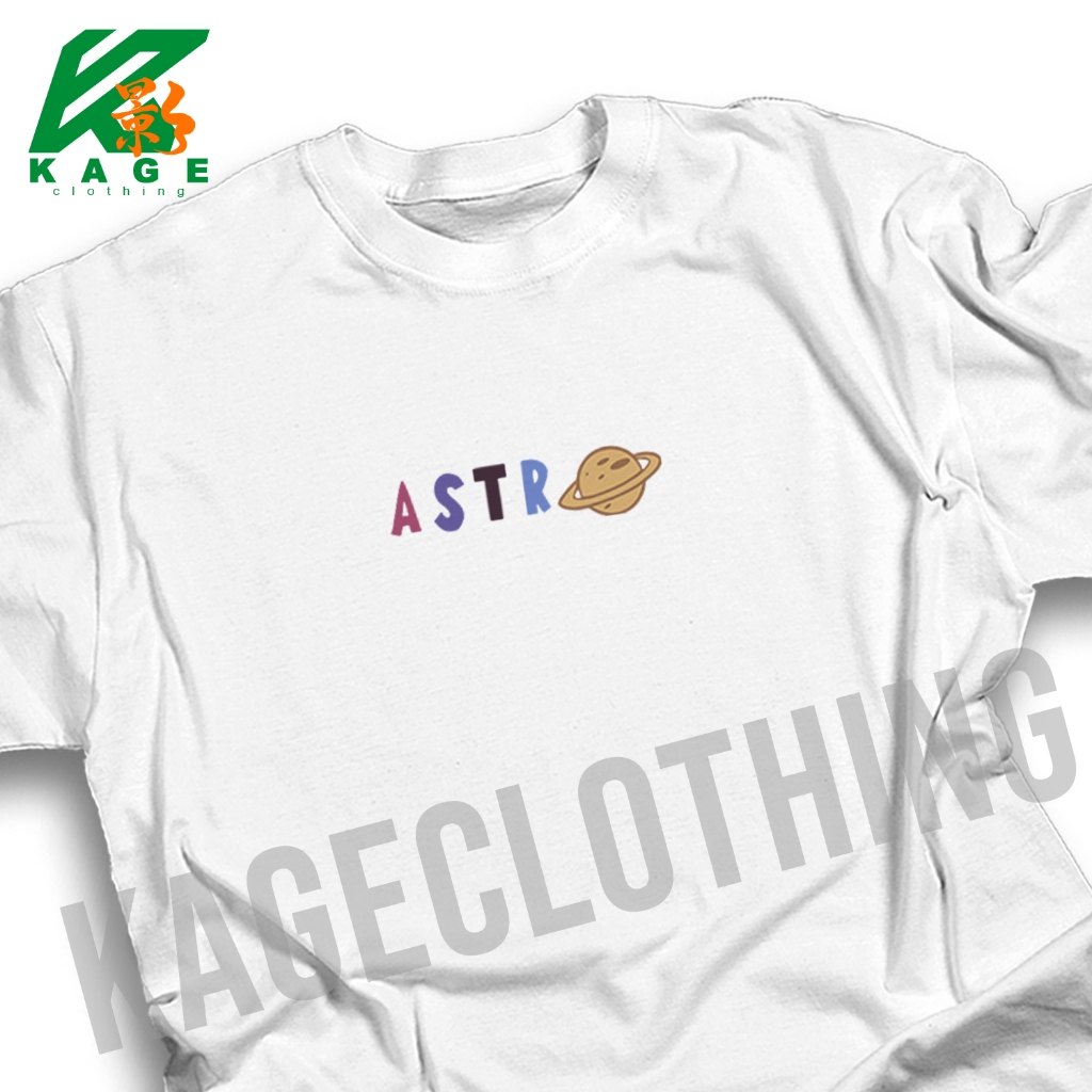 Kaos ASTROSTUFFS Tshirt baju distro cotton combed 30s UNISEX KAOS THAILAND THAIENTU KAOS BRIGHT VACH
