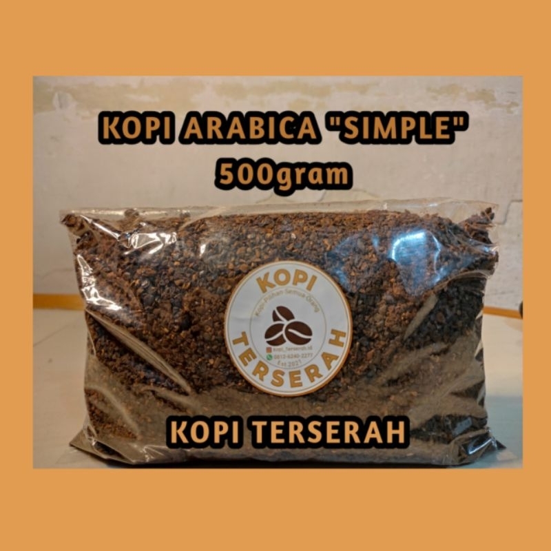 

Kopi Arabica Simple 500gram Aceh Gayo