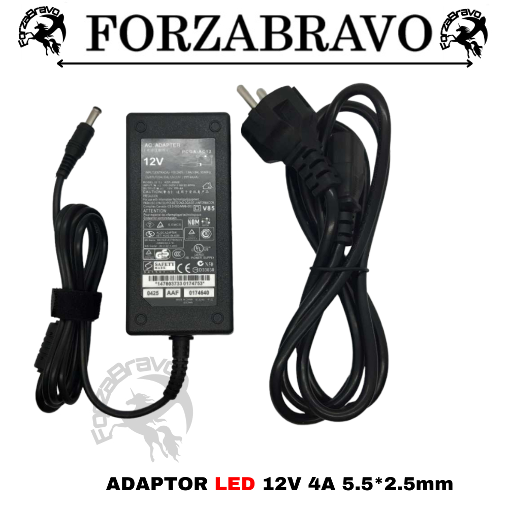 Original Charger Power Adaptor Casan Netgear Router Modem R6700 N600 C700 N750 12V 4A 5.5*2.5mm