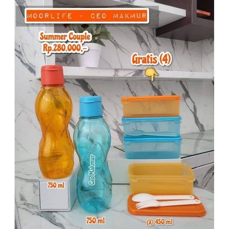 Botol BioLife Java Free kotak Bekal Moorlife