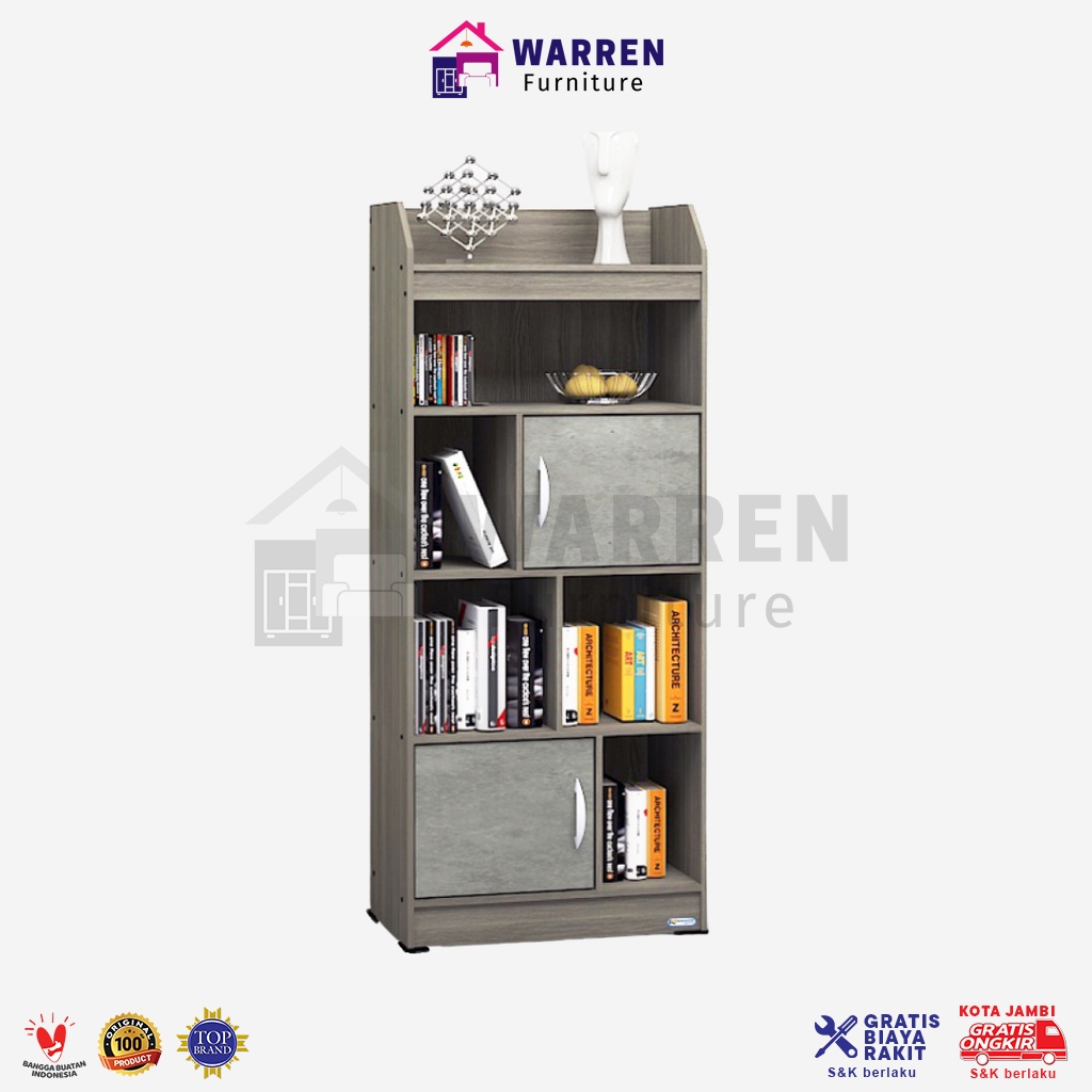 Namaste Rak Buku / Loker Penyimpanan / Rak Penyimpanan Minimalis / Laci Barang | DIVA BC 101