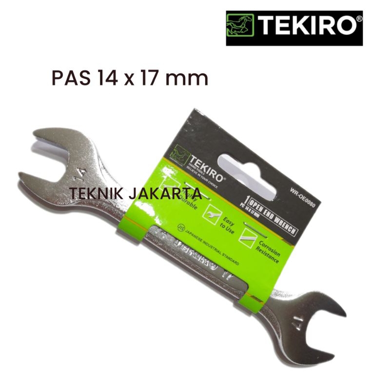 Kunci Pas 14 x 17 mm TEKIRO