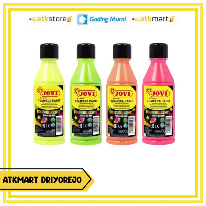 

JOVI FOSFORESCENT POSTER PAINT 250CC - CAT POSTER WARNA NEON