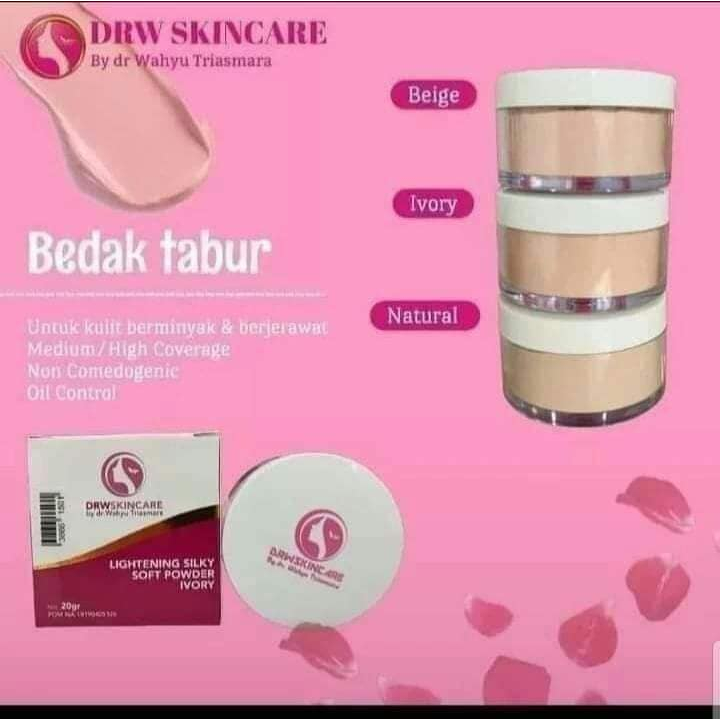 BEDAK TABUR DRW (COCOK UNTUK KULIT BERJERAWAT & BERMINYAK)