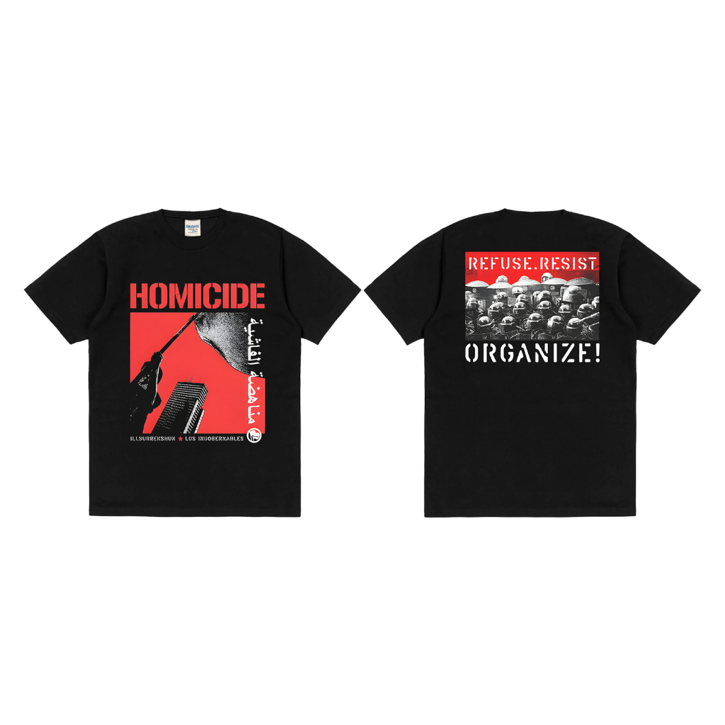 Rockermusic T-shirt Band Homicide Organize Grmlc