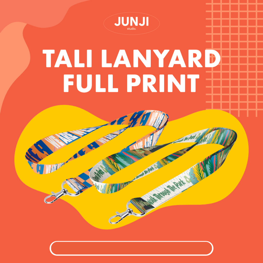 

Tali Lanyard / ID Card Custom - Bahan Premium (Tali Tissue) Tidak Pakai Minimum Order. Lanyard custom id card lanyard custom tali id card custom