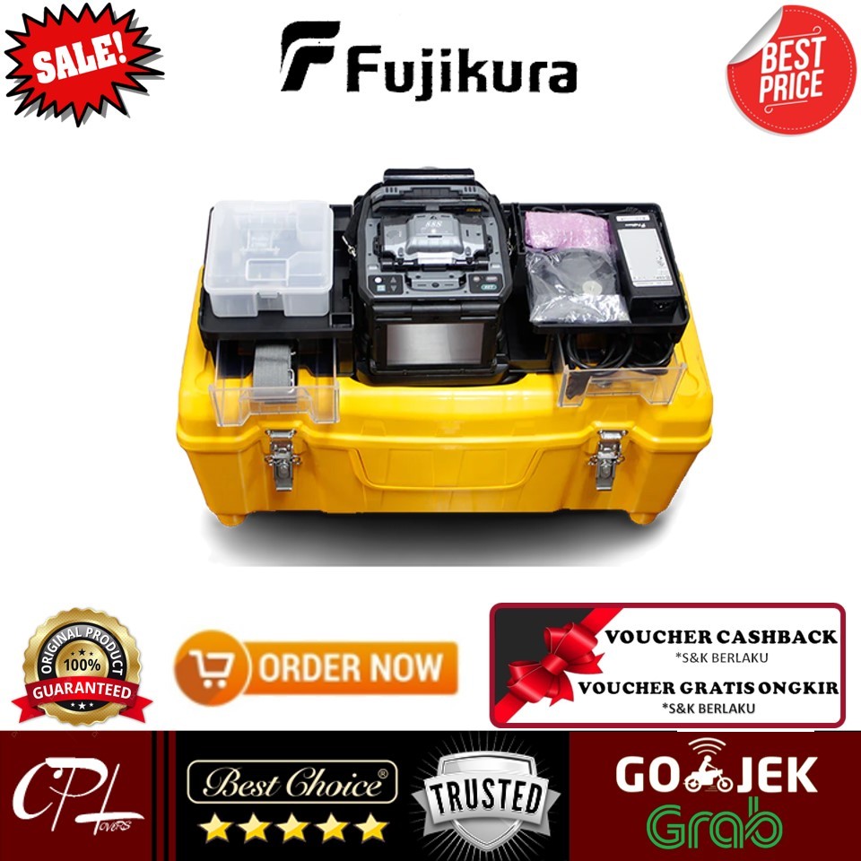 Fusion Splicer Fujikura 88S + Fujikura Cleaver CT50