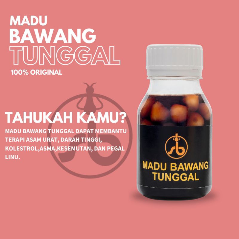 

Madu Bawang Tunggal 360gr