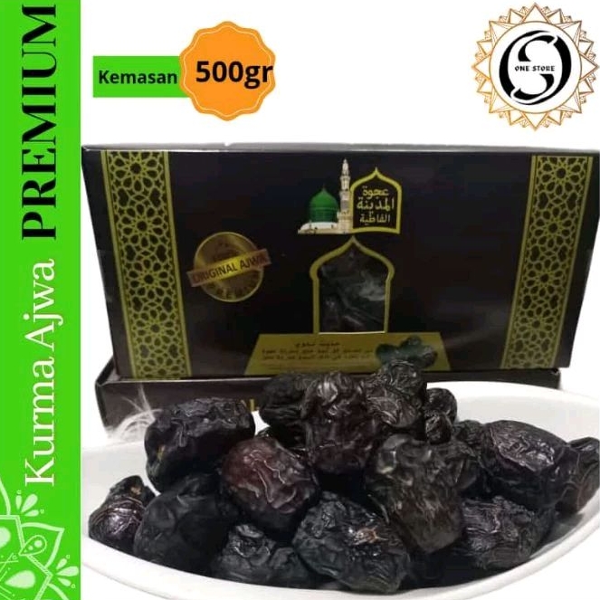 

Kurma ajwa premium 500gr Al Madinah