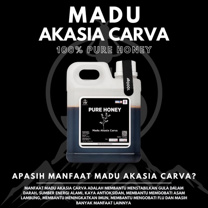 

Madu Akasia Carva Murni Asli