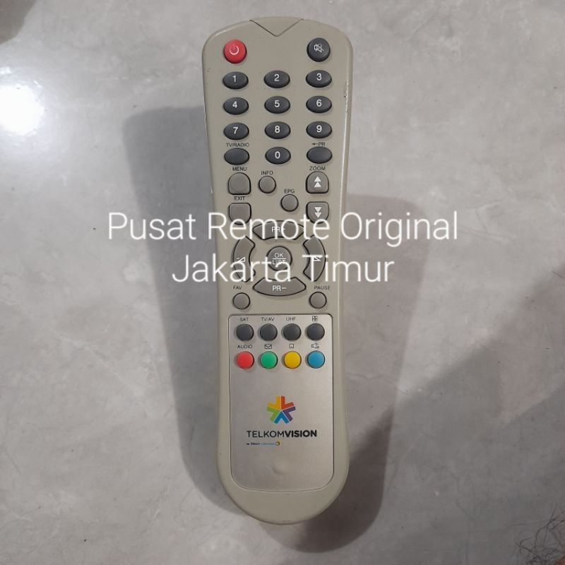 REMOTE REMOT RECEIVER TELKOMVISION ORIGINAL