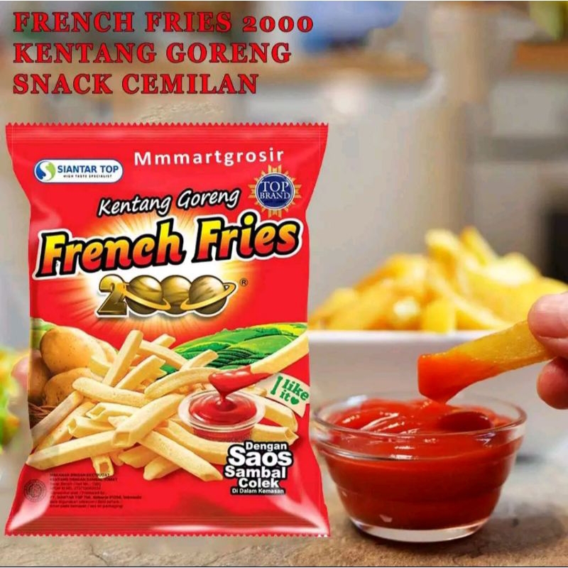 

French Fries 2000 / Kentang Goreng / Snack Kentang & Saus Sambal
