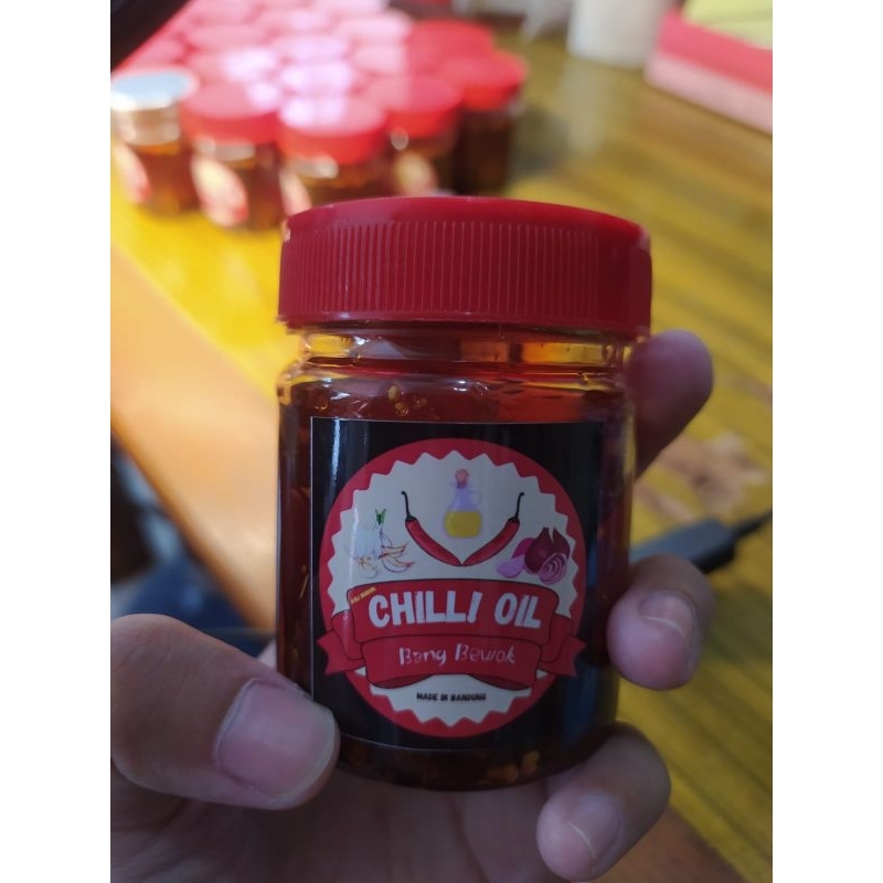 

CHILLI OIL DIMSUM Paling murah pedas gurih 100ml