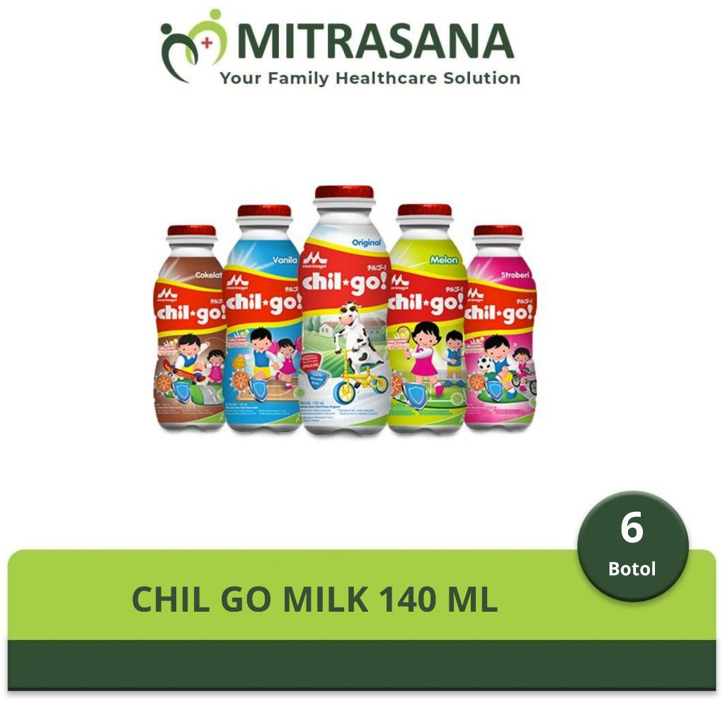 

Chil Go Milk 6 x 140 mL - Susu untuk Usia 1-12 Tahun