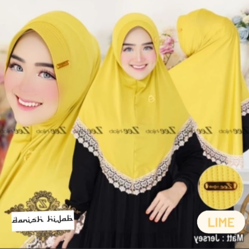 HIJAB INSTAN VALIA RENDA PRADA LABEL ORI BY DANISH HIJAB