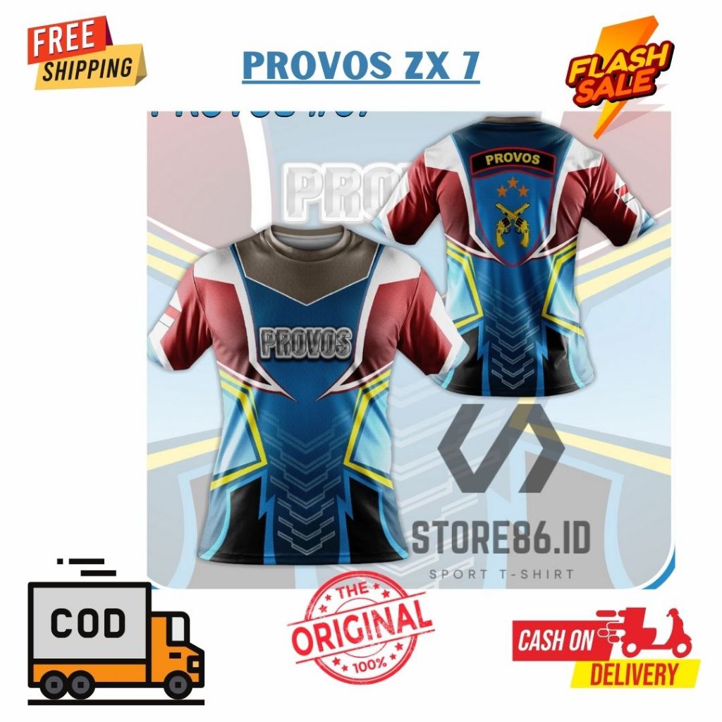 JERSEY PROVOS ZX 7 FULLPRINT SUBLIME / KAOS PROVOS DRIFIT / JERSEY PROVOS / FULL PRINTING