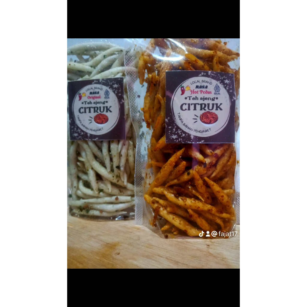 

Citruk jeletruk Gurih bawang daun jeruk 250 gram, 500 gram