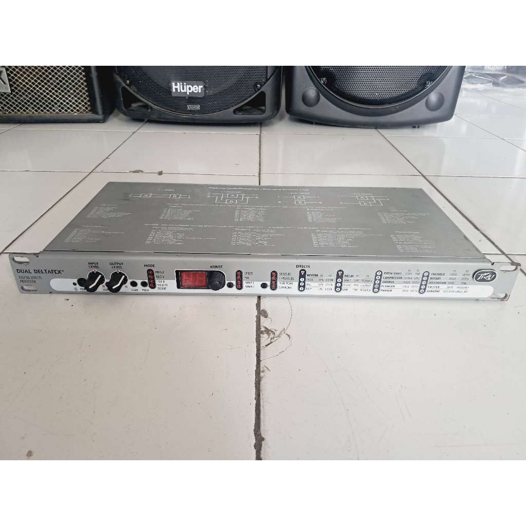 Effect Vocal Peavey Dualfex Original