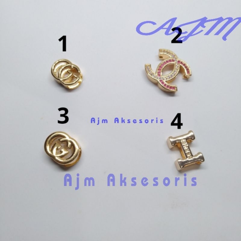 Charm Liontin Mainan Gelang Belt Sabuk Titanium Bahan Xuping