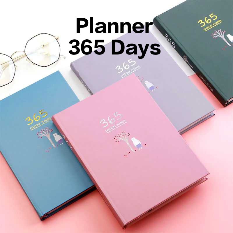 

Buku diary 365 Hari Journal Hardcover Planner book buku harian cocok untuk planner 2025
