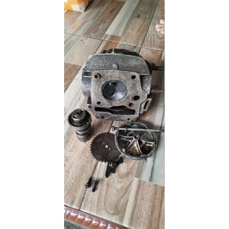 Blok head karisma 125D karisma x original lepasan motor