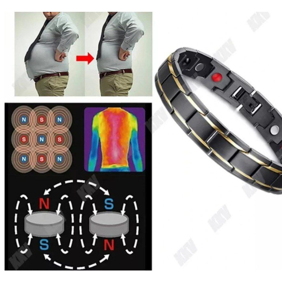 SPIRIT BRACELET/ Gelang Magnet Kesehatan ( Magnetic Medicine) Terapi bio-elektro magnetic ORIGINAL Y