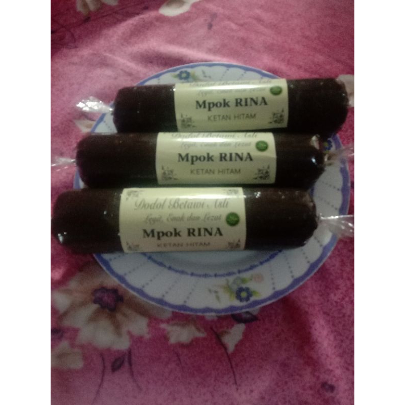 

DODOL BETAWI ASLI KETAN HITAM (500g)