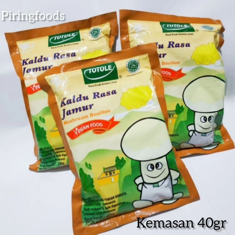 

Totole Kaldu Jamur Halal BPOM Kemasan 40gr