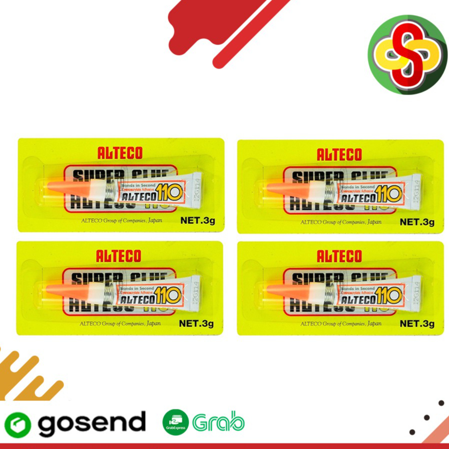 

Lem Super Glue Alteco 110 3 gram