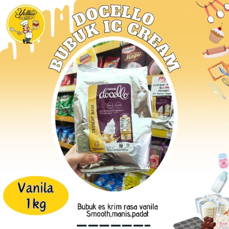 

NESTLE DOCELLO BUBUK IC CREAM VANILLA 1KG
