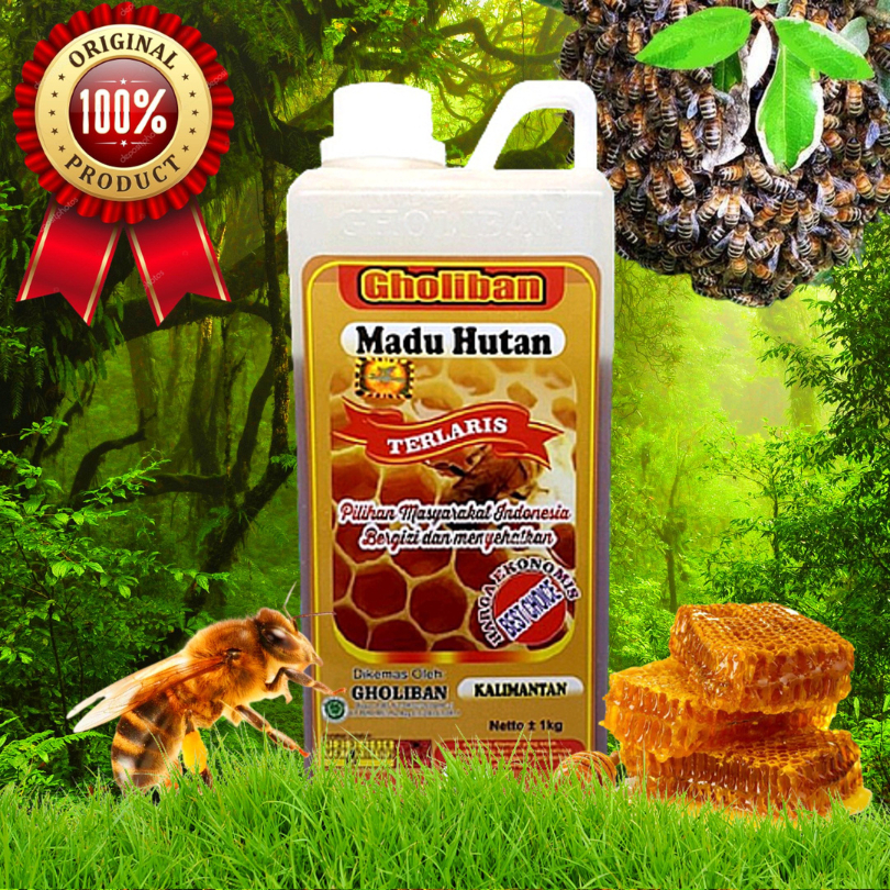 

MADU HUTAN KALIMANTAN ASLI GHOLIBAN 1kg