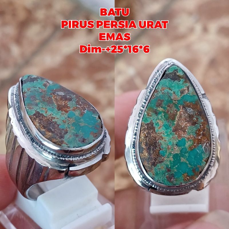 BATU PIRUS PERSIA URAT EMAS/KUNING