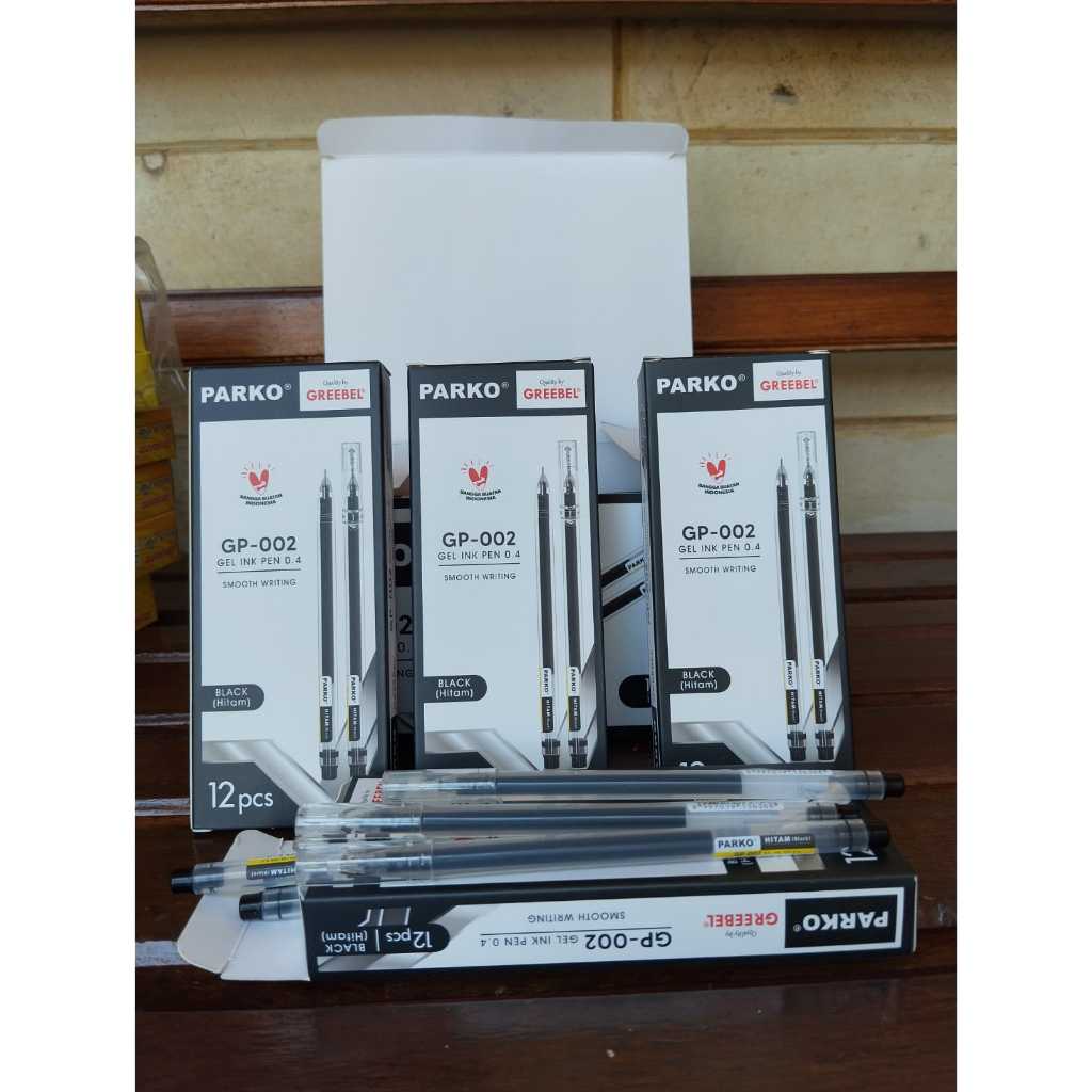 

(12 PCS) BOLPEN GEL PARKO 0.4