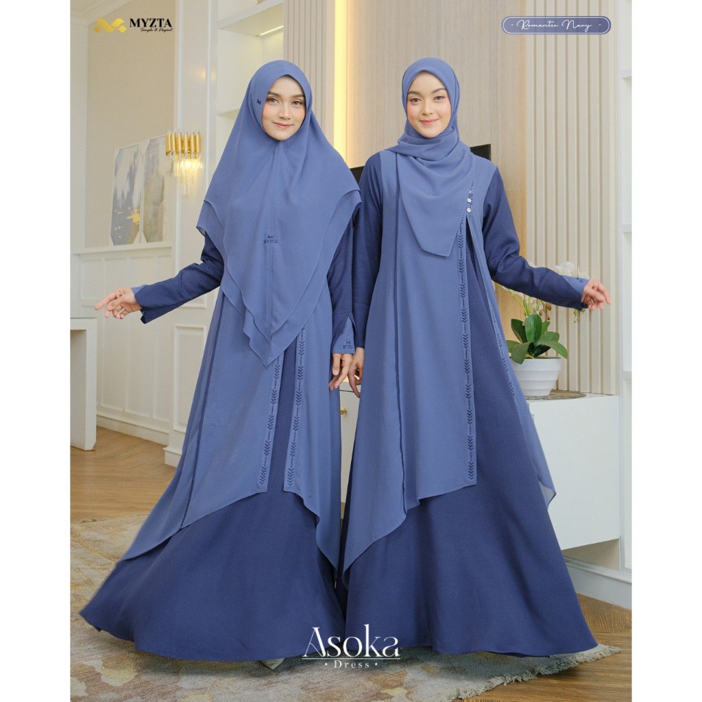 Dress Set.Asoka Dress - Myzta (READY STOK)