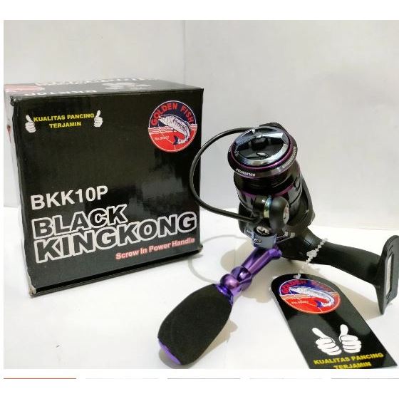 REEL GOLDENFISH BLACK KINGKONG POWERHANDLE ORIGINAL 1000 2000  (BKK)